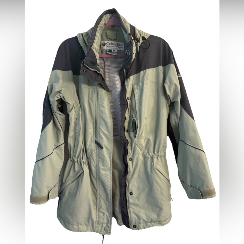 Columbia Coat Jacket‎ Full Zip Hood Interchangeable Core Shell Womens M